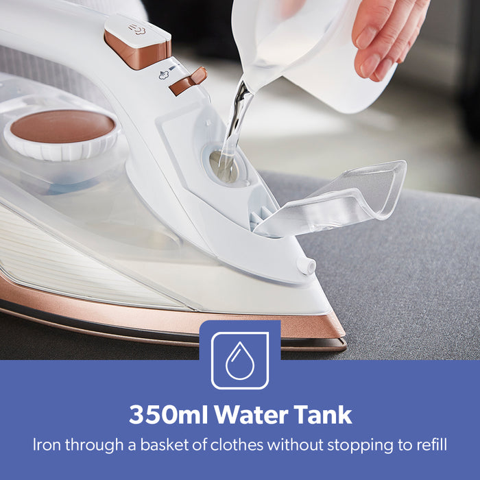 2-In-1 Self-Cleaning Cored and Cordless Steam Iron