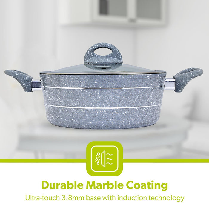 26cm Forged Aluminium Non-Stick Casserole Dish