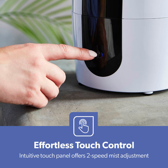 2.6L Ultrasonic 2-Speed Cool Mist Humidifier