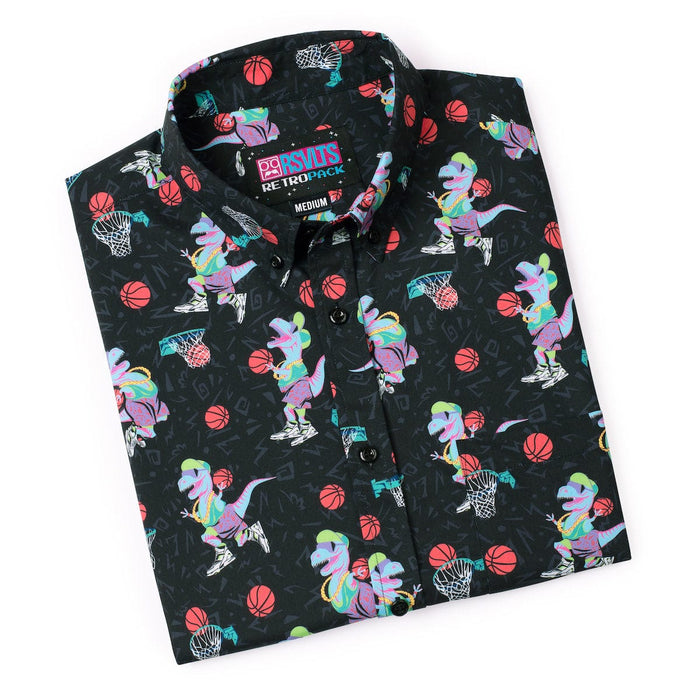 RSVLTS RSVLTS RSVLTS Retro Pack Series 3 "Dino Dunks"_ KUNUFLEX Short Sleeve Shirt