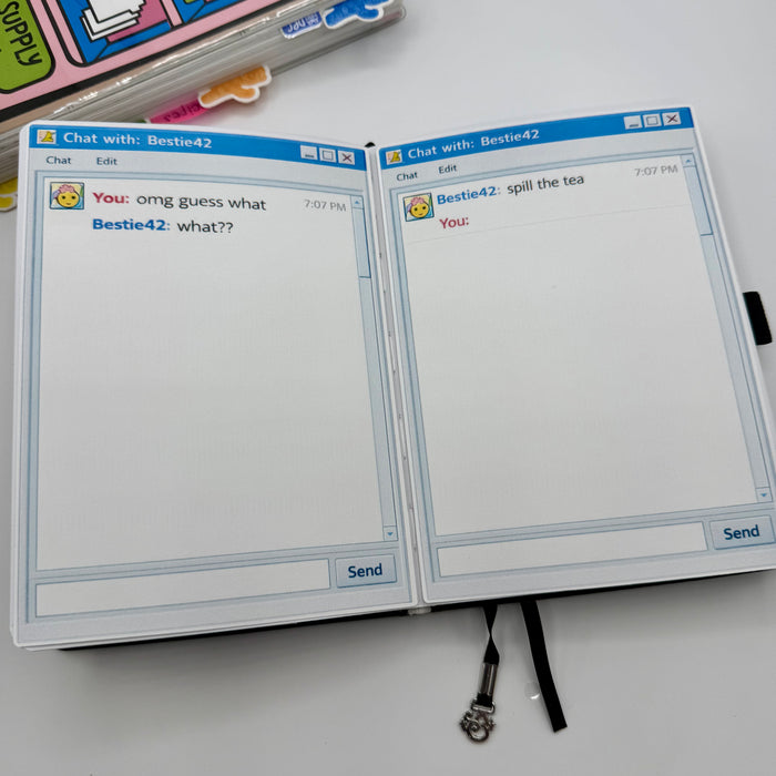 AIM Chat Full Page Stickers