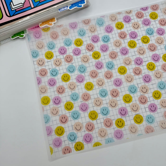 Pastel Smileys Vellum