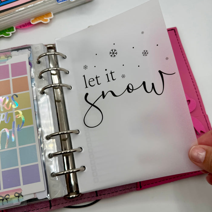 Let It Snow Vellum Dashboard