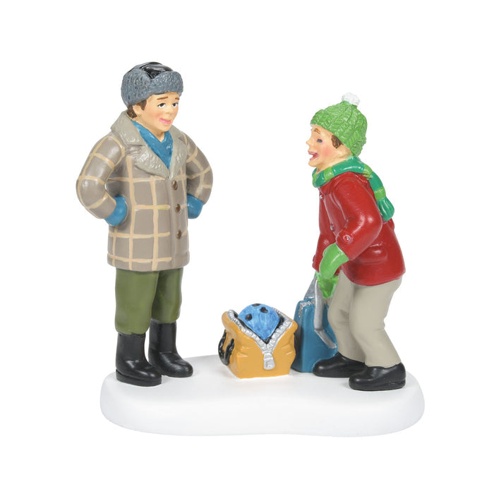 A Christmas Story Village | Bowling Ball Humor | Village Figures