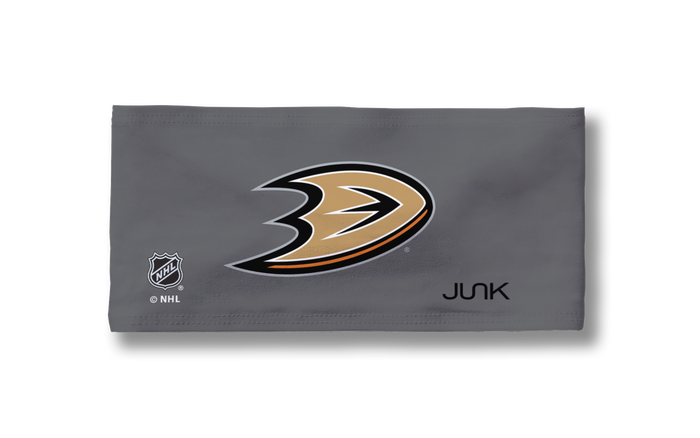 Anaheim Ducks: Logo Gray Big Bang Lite Headband - View 3