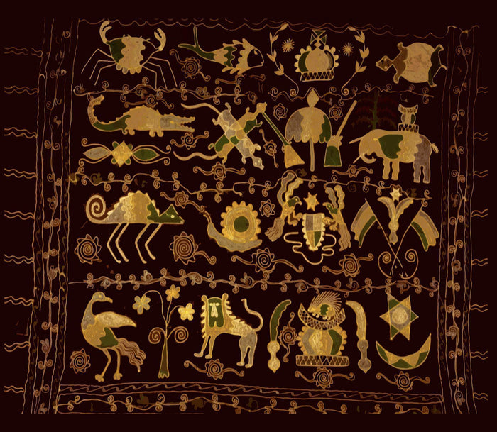 Asante Tribe African Tribal Bedding Set