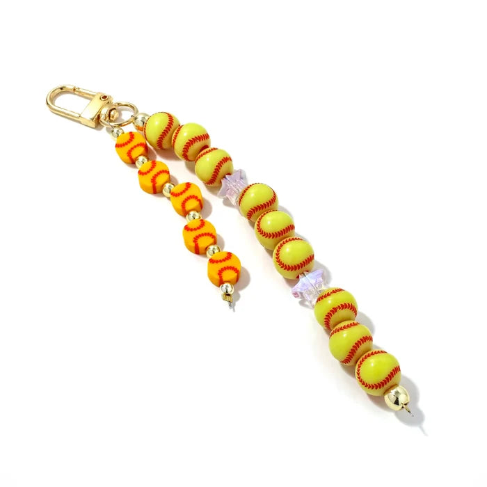 Bag Charm Softball