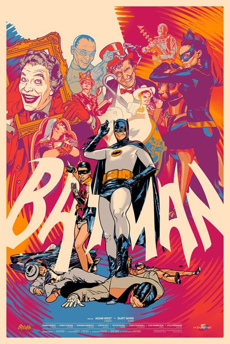 Batman 1966 Variant Martin Ansin poster