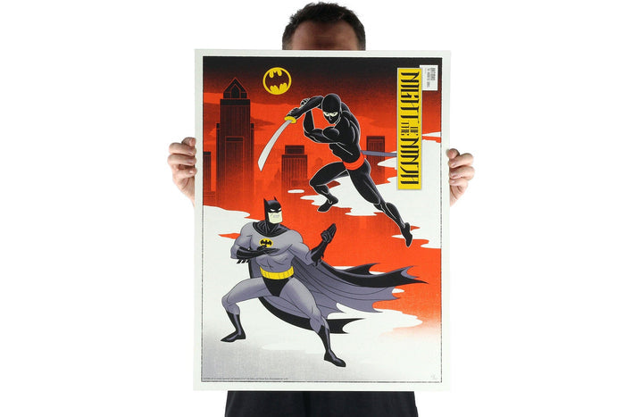 Batman: The Animated Series - Night of the Ninja Variant Screenprinted Poster