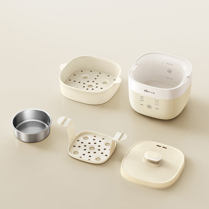 Bear Multi-Purposed Steamer 10 Eggs, 2 tier Steamer (ZDQ-T10Y2)