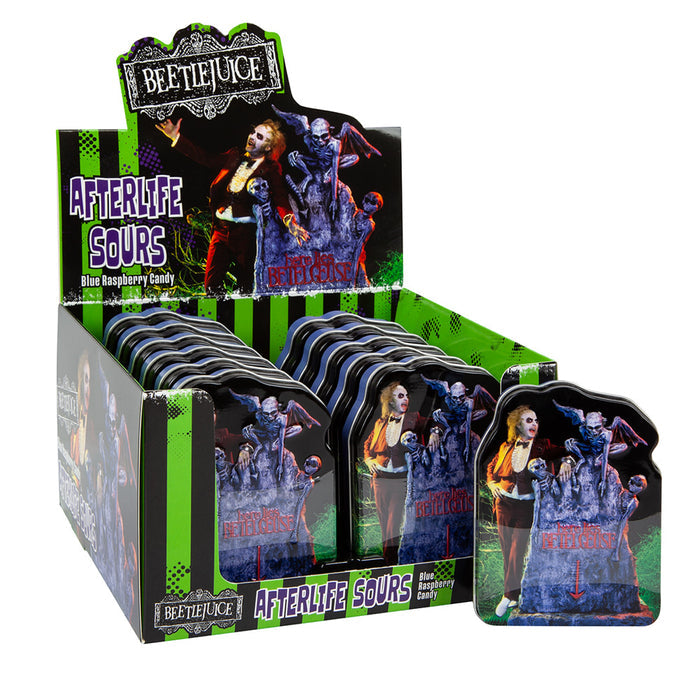Beetlejuice Afterlife Sour Candy Tin - 12 Count