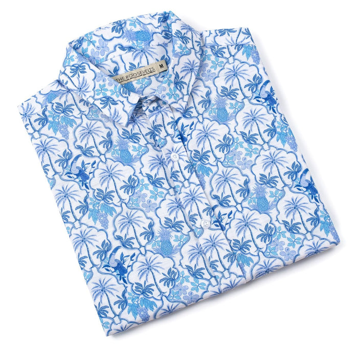 RSVLTS RSVLTS Bamboo Short Sleeve Shirt Bluetopia – Bamboo Short Sleeve Shirt Bluetopia – Bamboo Short Sleeve Shirt