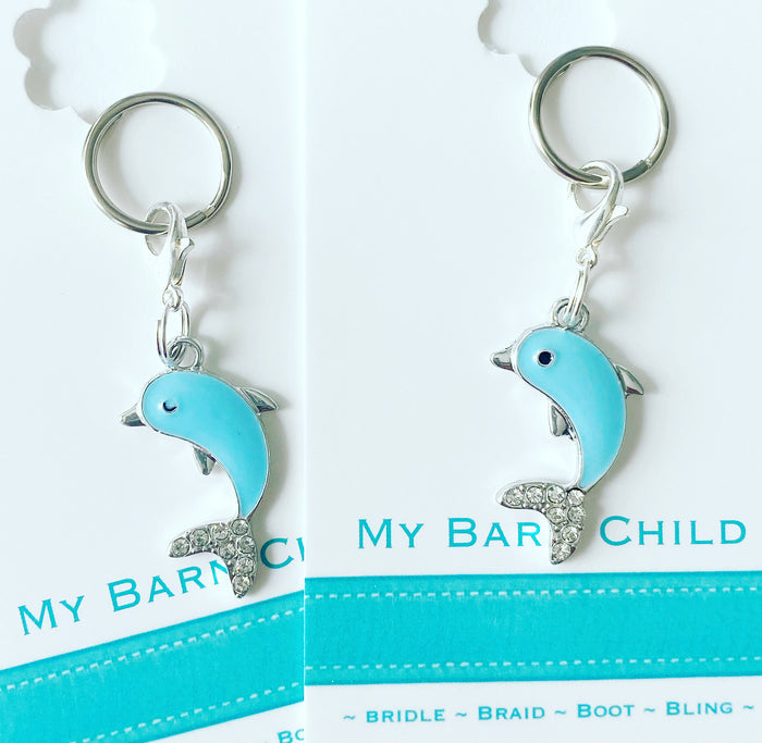 Bridle Charm: Dolphin - Blue 🐬 NEW