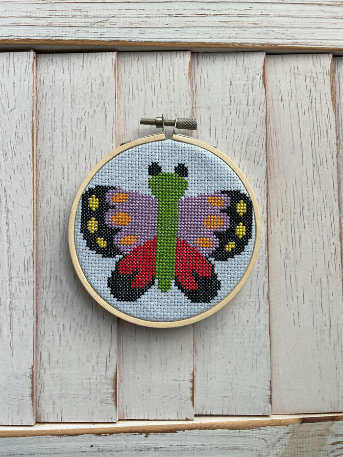 Butterfly Counted Cross Stitch Kit