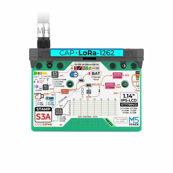 Cardputer Mesh Kit for Meshtastic (ESP32-S3) - m5stack-store