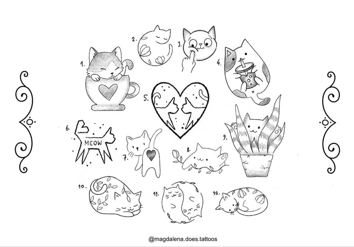 Cat Lover inspired designs by Magda