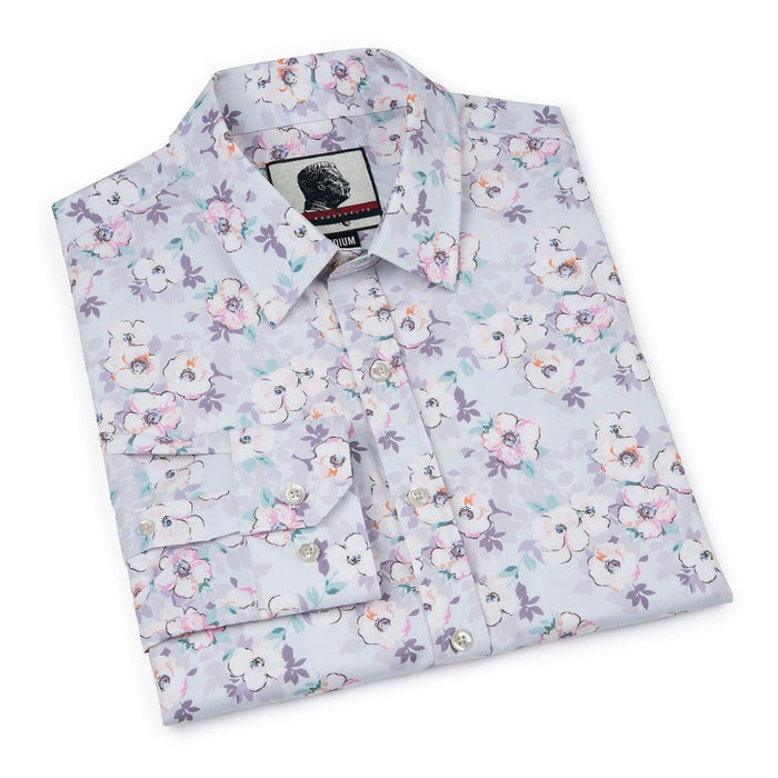 RSVLTS RSVLTS Long Sleeve Shirt Cherry Blossom – Good Looks KUNUFLEX Dress Shirt Cherry Blossom – Good Looks KUNUFLEX Dress Shirt