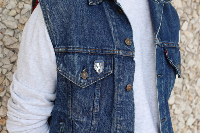 Colossus Enamel Pin