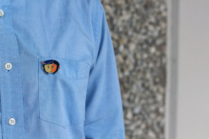 Coraline Enamel Pin