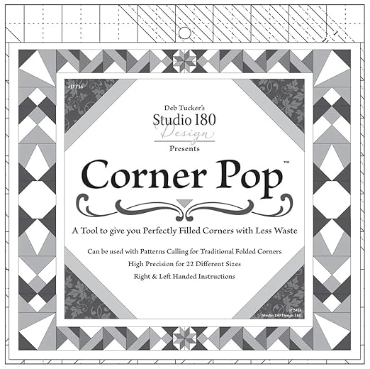 Corner Pop Ruler by Deb Tucker