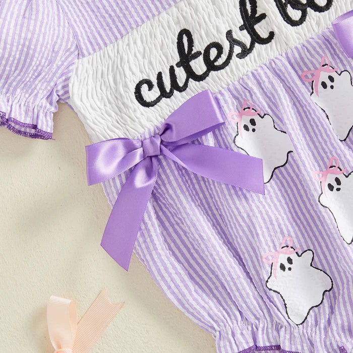 CUTEST BOO Ruffle Romper