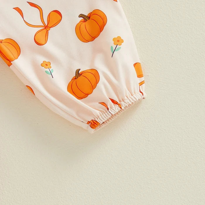 CUTEST LITTLE PUMPKIN Bowtie Outfit with Headband