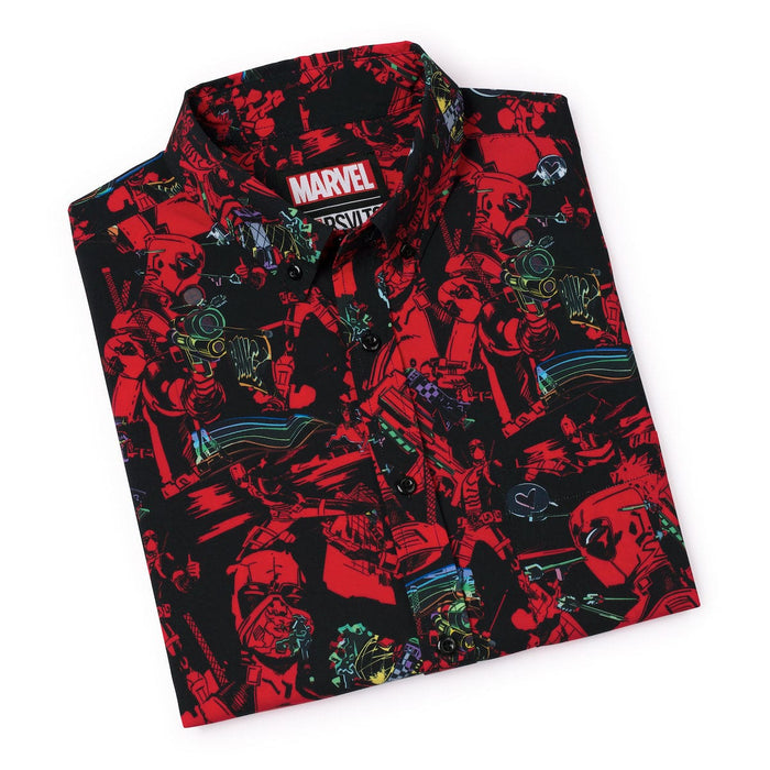 RSVLTS RSVLTS Deadpool Series 1 "Maximum Effort" _ KUNUFLEX Short Sleeve Shirt