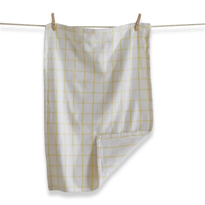 Dishtowel - Dbl Cloth, Yellow