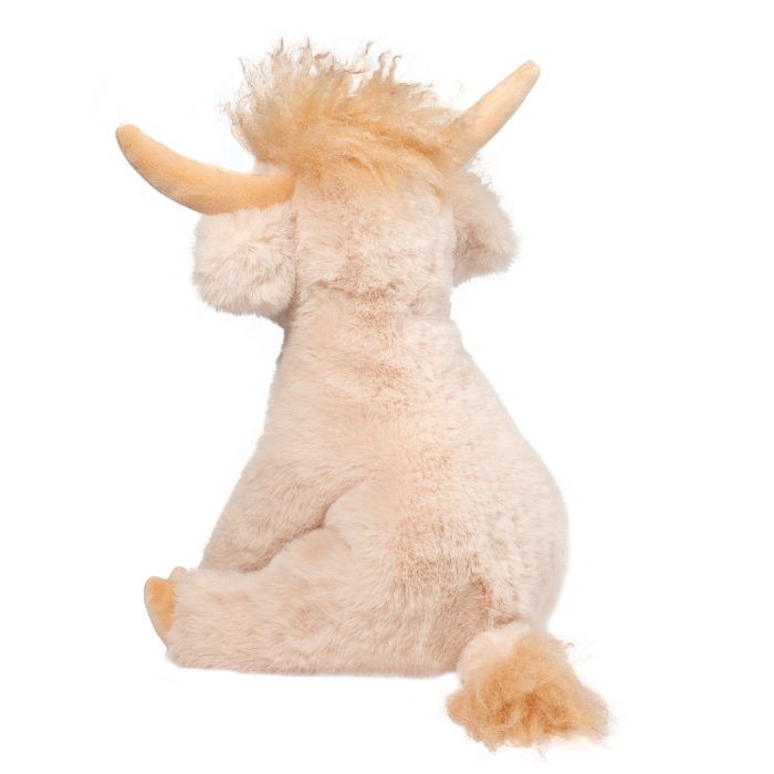 Douglas 11 Inch Laddie the Cream Highland Cow Soft Plush Toy