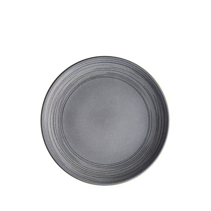 Heath Ceramics Echo Etched Dinner Plate in Indigo