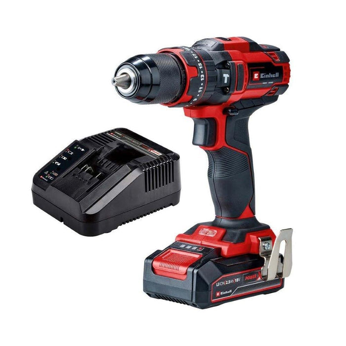 Einhell 18V 44Nm Combi Drill Kit 1x2.5Ah