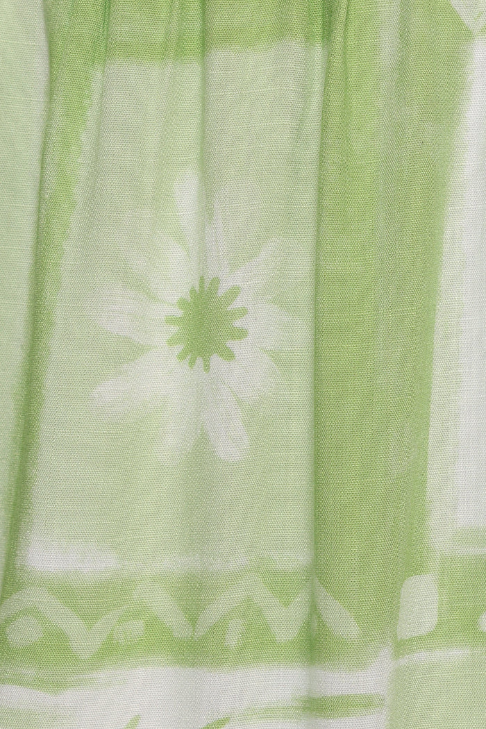 Petal and Pup USA DRESSES Eudora Maxi Dress - Green Print (Hold for Rack)