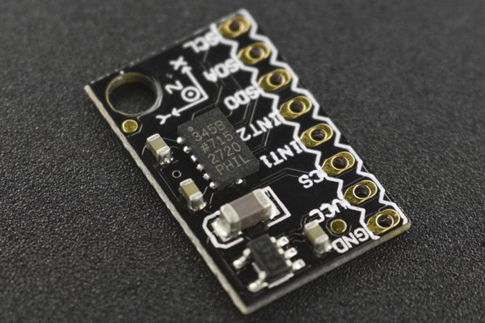 Fermion: ADXL345 Digital Triaxial Acceleration Sensor (±16g) by DFRobot - The Pi Hut