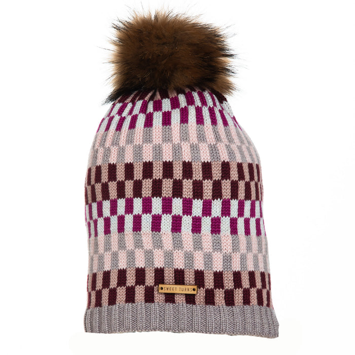 Frankie Beanie in Pink - Sweet Turns