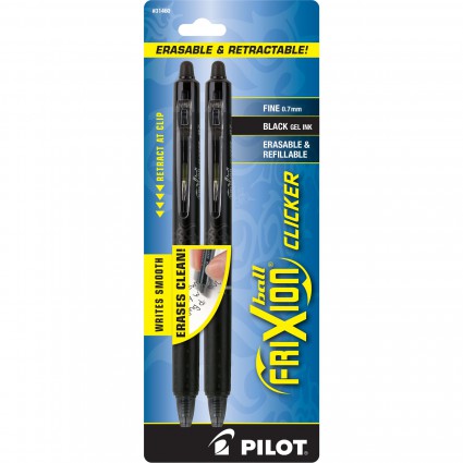 FriXion Clicker Pen Fine Point 0.7mm Black