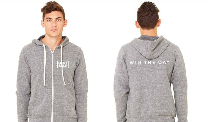 From the Vault - BestSelf Win The Day Hoodie BestSelf Co.