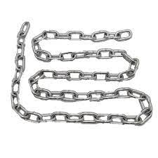 GALVANIZE CHAIN 1/4"/32M, DURABLE, OUTDOOR USE ON FENCE, DOORS, ETC - OGD034 MEGA