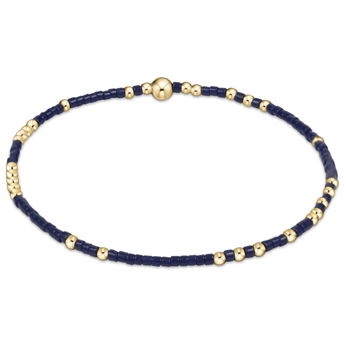 Gameday Hope Unwritten Bracelet in Matte Navy