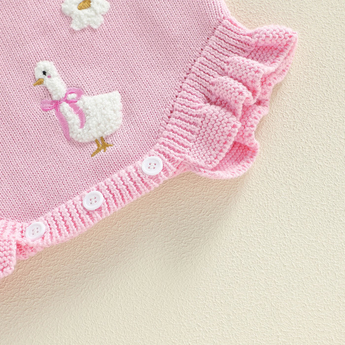 GOOSE Knitted Romper