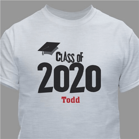 Graduation Cap Class Of Personalized Graduation T-shirt