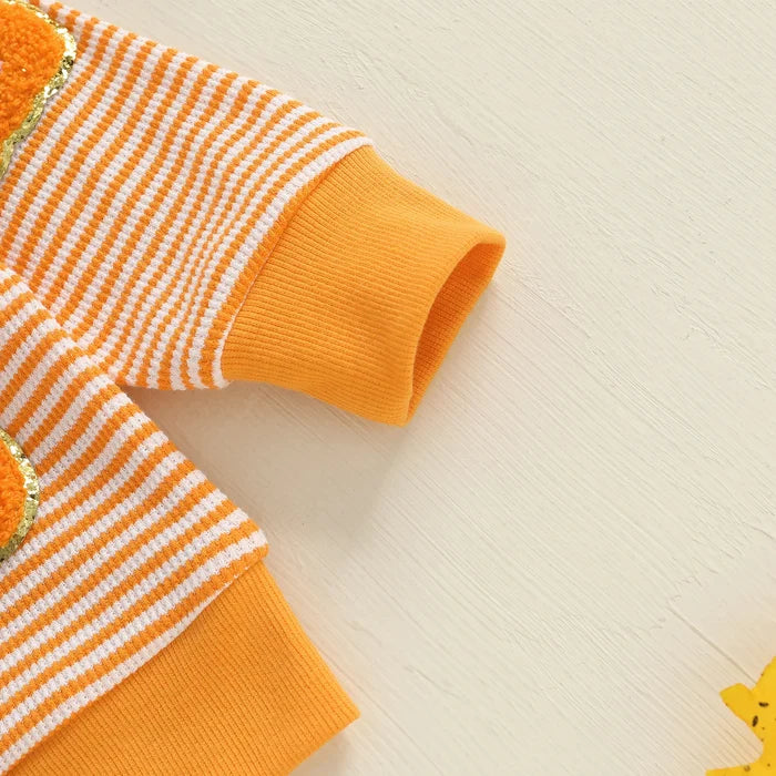 HALLOWEEN Striped Sweatshirt