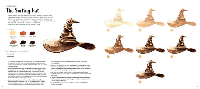 Harry Potter Watercolor Magic