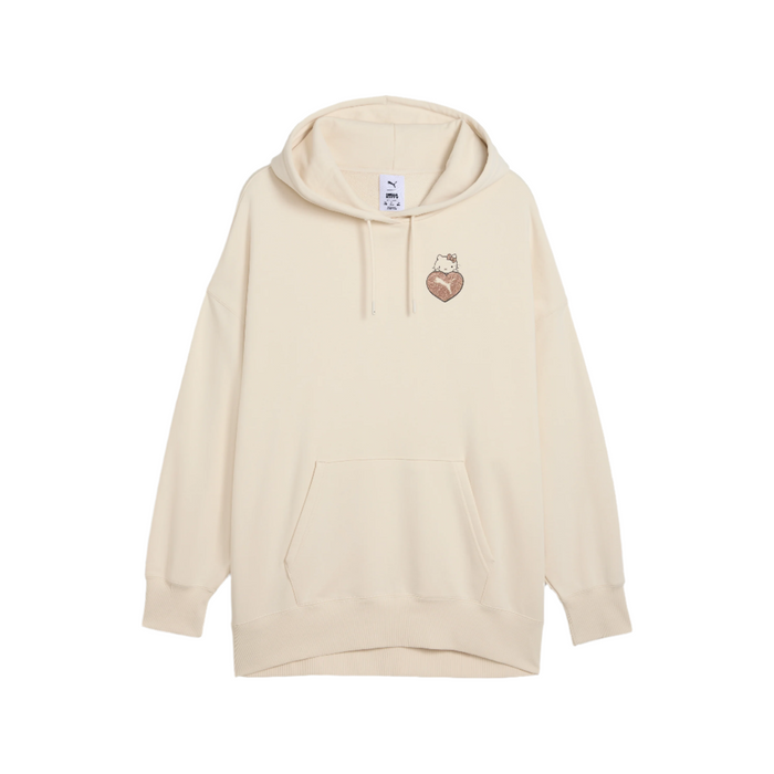 Hello Kitty x PUMA Graphic Oversized Hoodie (Alpine Snow) Apparel PUMA