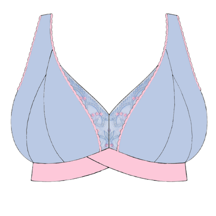 Hollyhocks Loftus Bra Kit