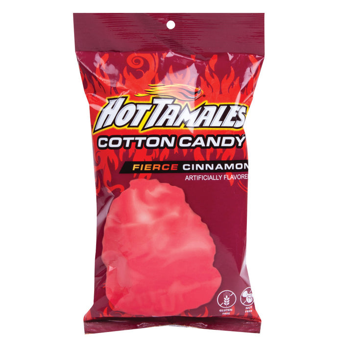Hot Tamales Cotton Candy Bags - 12 Count