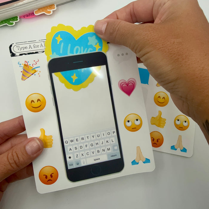 iPhone Jumbo Journaling Sticker Frame