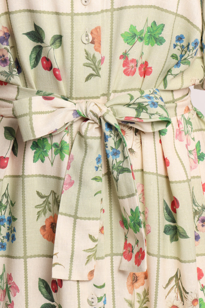 Petal and Pup USA DRESSES James Button Through Maxi Dress - Flower Market (Hold for Amazon)