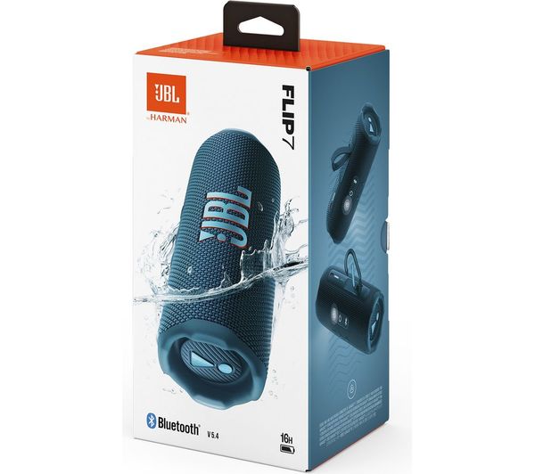 JBL Flip 7 Portable Bluetooth Speaker - Blue | JBLFLIP7BLU