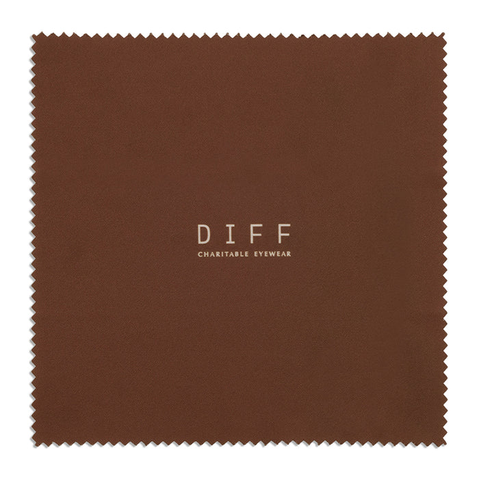 jojo fletcher x diff eyewear cleaning cloth front side