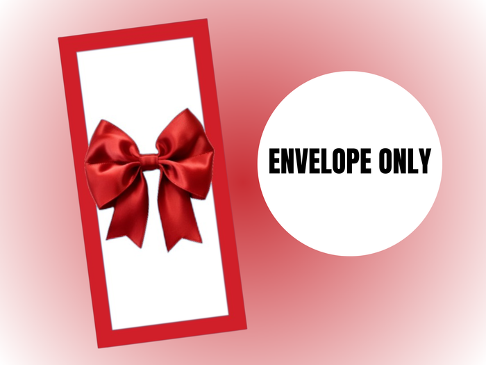July Red Bow | Cash Envelope
